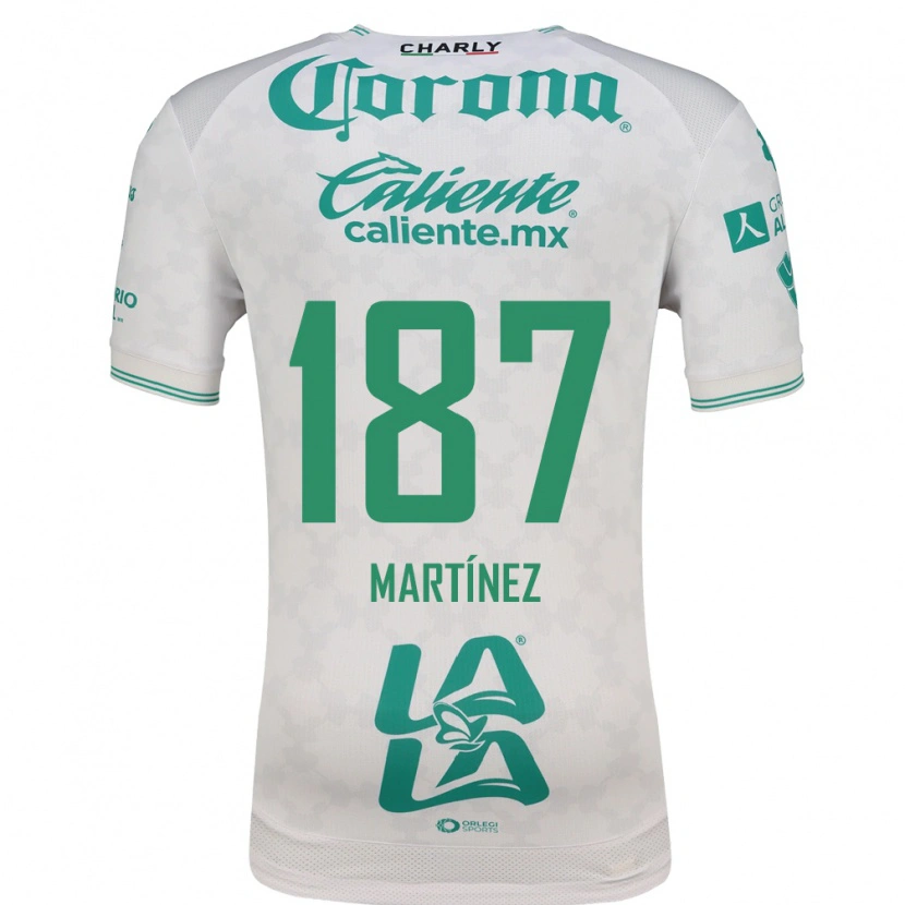 Danxen Barn Thiago Martínez #187 Ljusgrön Vit Bortatröja Matchtröjor 2026/27 Tröjor T-Tröja