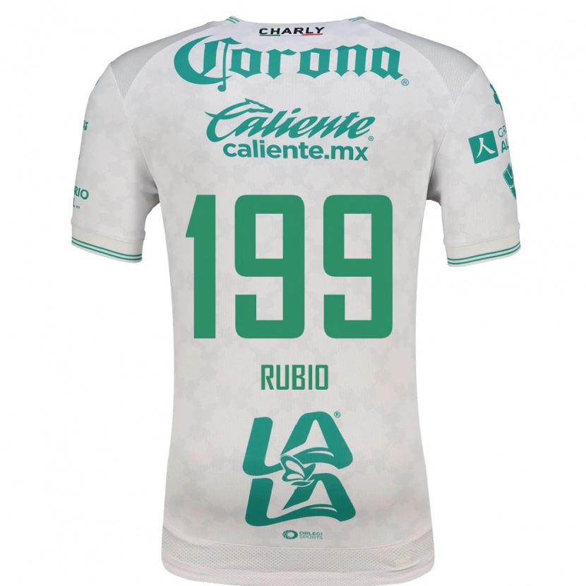Danxen Barn Ronaldo Rubio #199 Ljusgrön Vit Bortatröja Matchtröjor 2026/27 Tröjor T-Tröja