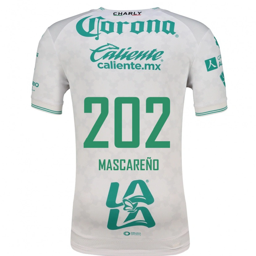 Danxen Barn Luis Mascareño #202 Ljusgrön Vit Bortatröja Matchtröjor 2026/27 Tröjor T-Tröja