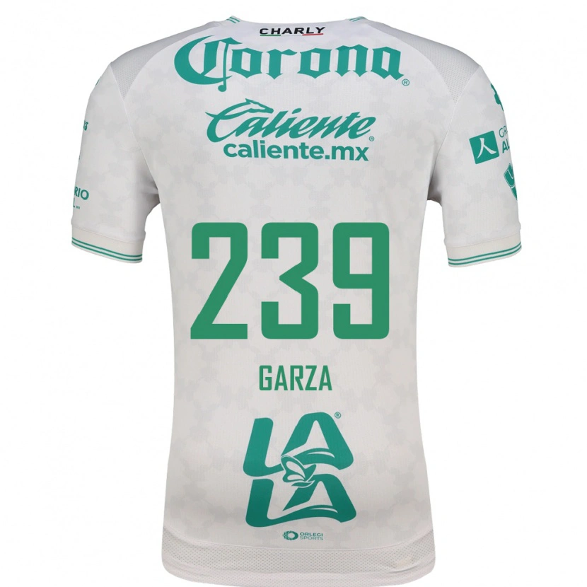 Danxen Barn Esteban Garza #239 Ljusgrön Vit Bortatröja Matchtröjor 2026/27 Tröjor T-Tröja