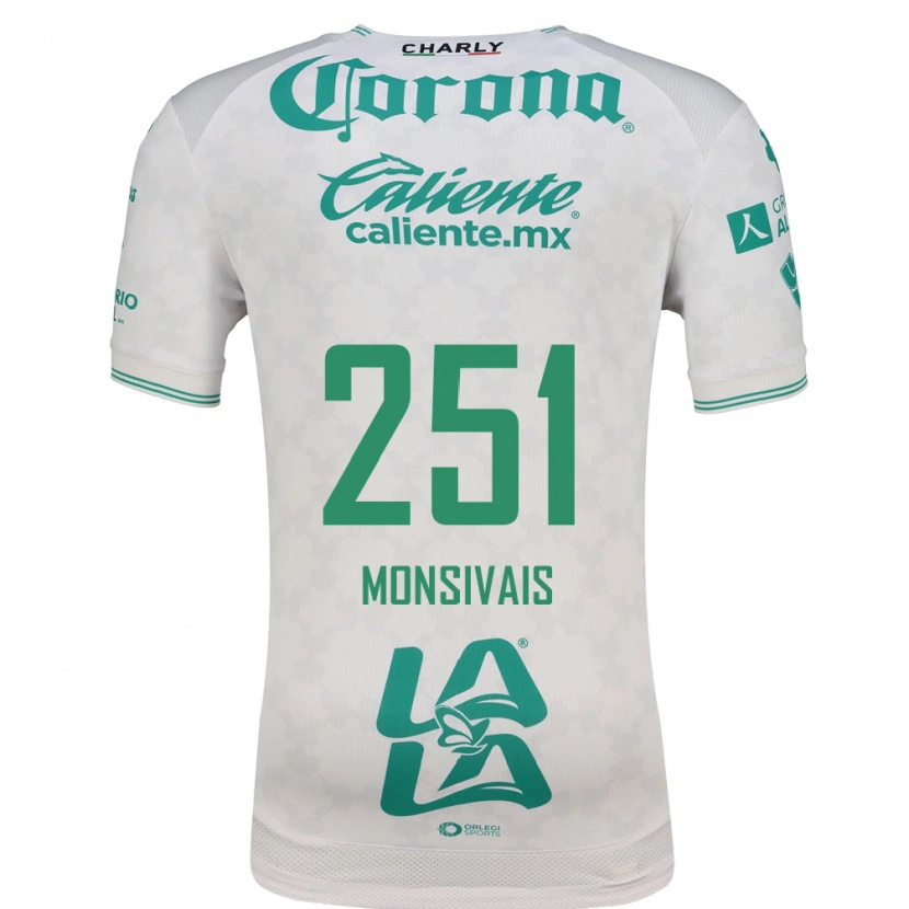 Danxen Barn Giovani Monsivais #251 Ljusgrön Vit Bortatröja Matchtröjor 2026/27 Tröjor T-Tröja