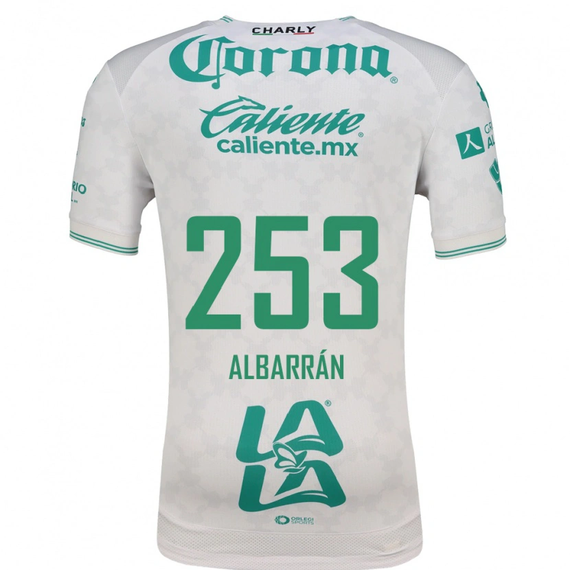 Danxen Barn Rodrigo Albarrán #253 Ljusgrön Vit Bortatröja Matchtröjor 2026/27 Tröjor T-Tröja
