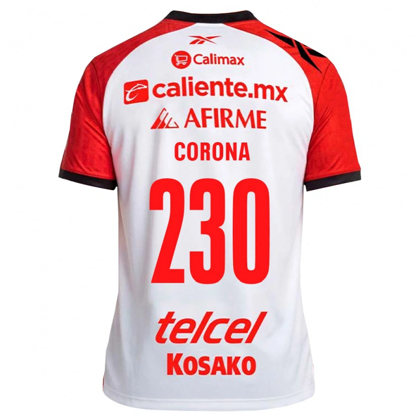 Danxen Barn José Corona #230 Vit Svart Röd Bortatröja Matchtröjor 2026/27 Tröjor T-Tröja