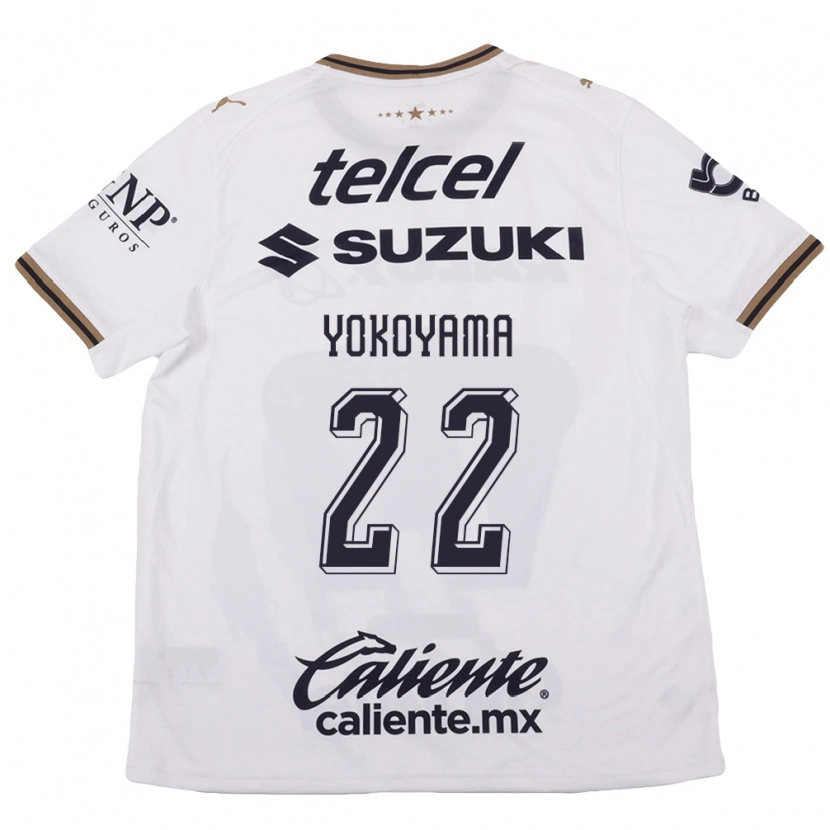 Danxen Barn Akemi Yokoyama #22 Vit Svart Brun Bortatröja Matchtröjor 2026/27 Tröjor T-Tröja