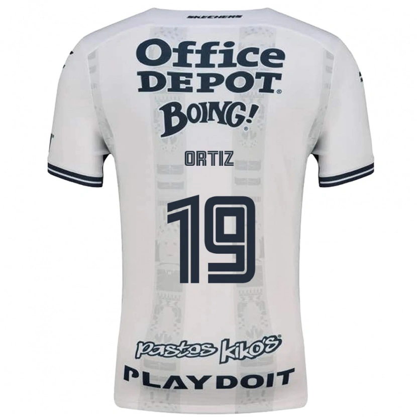 Danxen Barn Celso Ortiz #19 Röd Vit Svart Bortatröja Matchtröjor 2026/27 Tröjor T-Tröja
