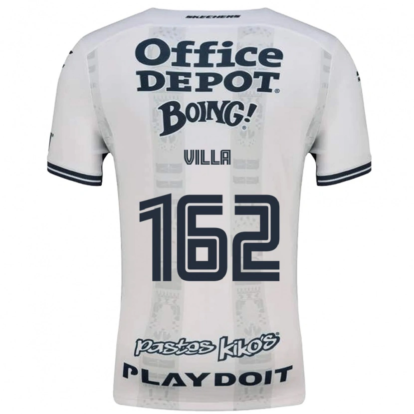Danxen Barn Adrián Villa #162 Röd Vit Svart Bortatröja Matchtröjor 2026/27 Tröjor T-Tröja