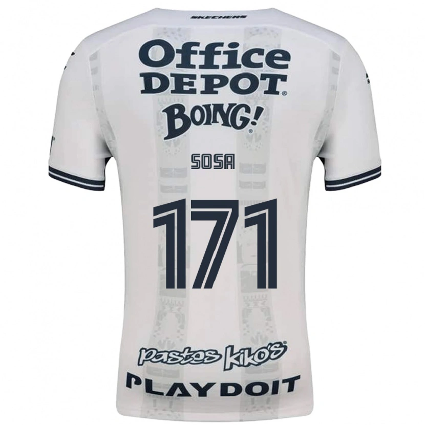 Danxen Barn Sebastián Sosa #171 Röd Vit Svart Bortatröja Matchtröjor 2026/27 Tröjor T-Tröja