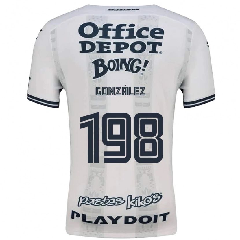 Danxen Barn Osvaldo González #198 Röd Vit Svart Bortatröja Matchtröjor 2026/27 Tröjor T-Tröja