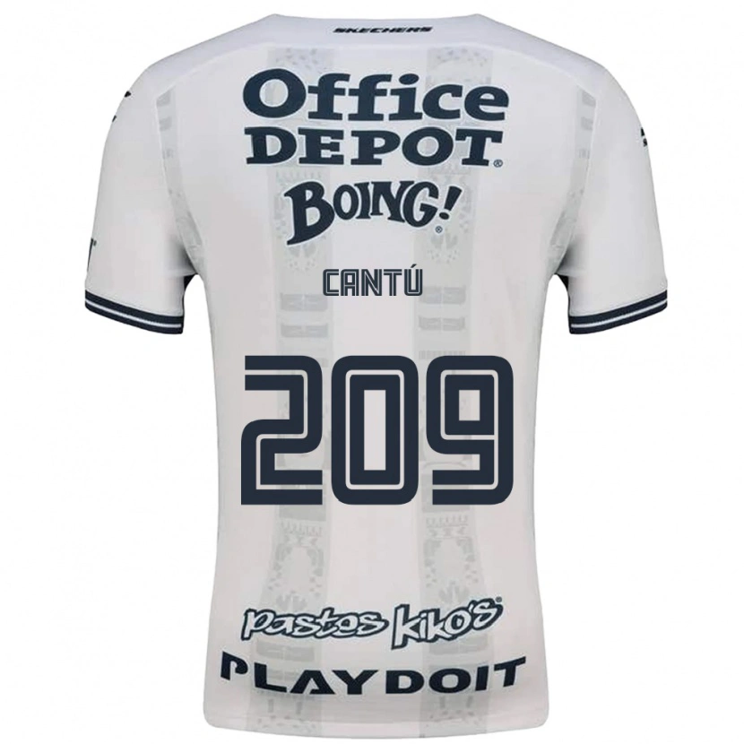 Danxen Barn Juan Cantú #209 Röd Vit Svart Bortatröja Matchtröjor 2026/27 Tröjor T-Tröja