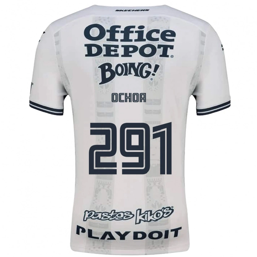 Danxen Barn Matteo Ochoa #291 Röd Vit Svart Bortatröja Matchtröjor 2026/27 Tröjor T-Tröja
