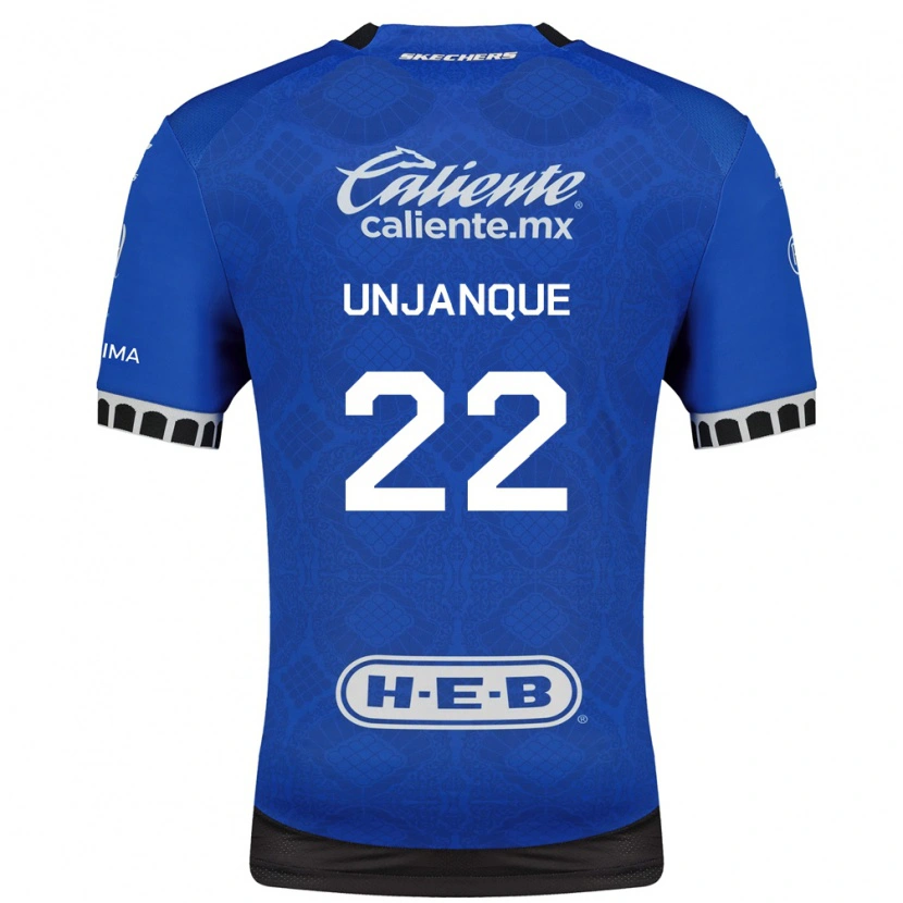 Danxen Barn Jean Unjanque #22 Kungligt Blå Vit Svart Bortatröja Matchtröjor 2026/27 Tröjor T-Tröja