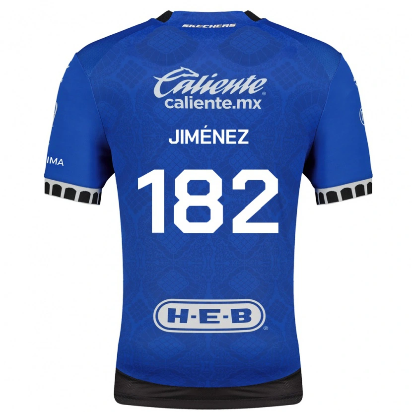 Danxen Barn Carlos Jiménez #182 Kungligt Blå Vit Svart Bortatröja Matchtröjor 2026/27 Tröjor T-Tröja