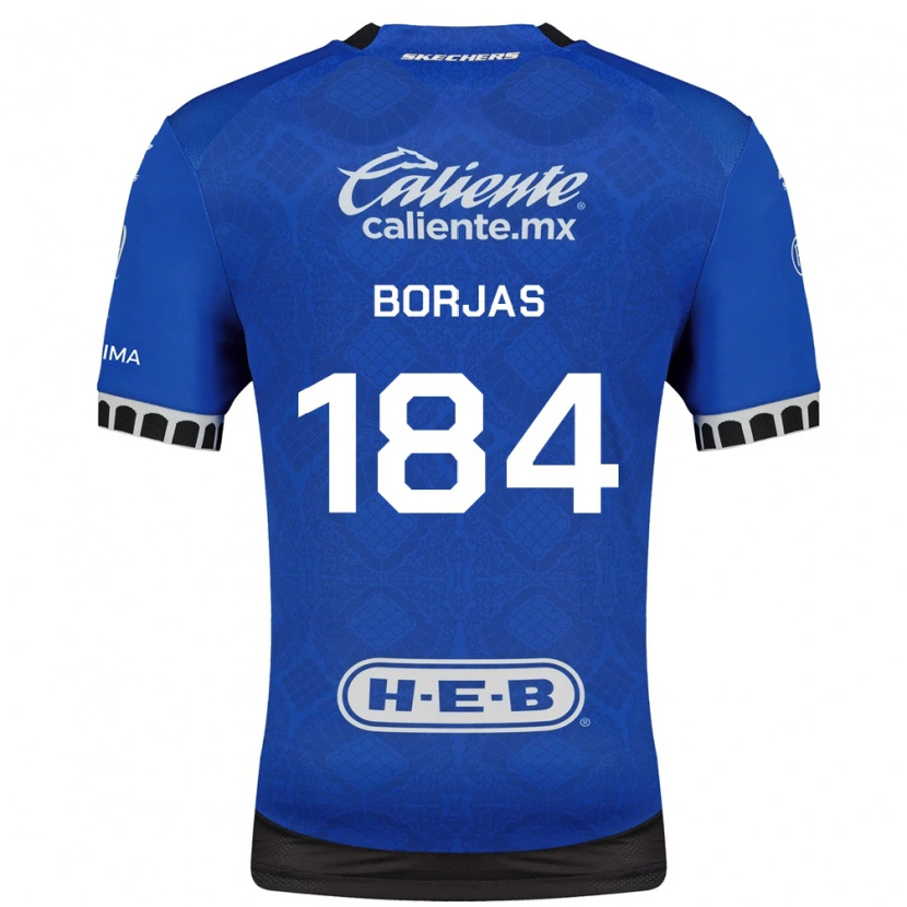 Danxen Barn Daniel Borjas #184 Kungligt Blå Vit Svart Bortatröja Matchtröjor 2026/27 Tröjor T-Tröja