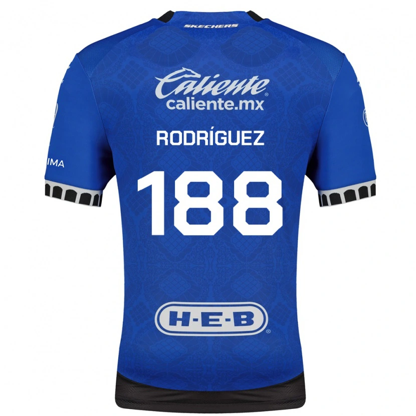 Danxen Barn Darío Rodríguez #188 Kungligt Blå Vit Svart Bortatröja Matchtröjor 2026/27 Tröjor T-Tröja