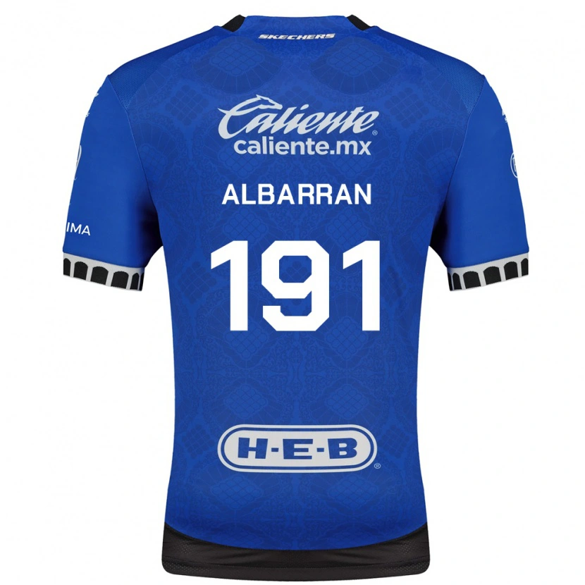 Danxen Barn Emilio Albarran #191 Kungligt Blå Vit Svart Bortatröja Matchtröjor 2026/27 Tröjor T-Tröja