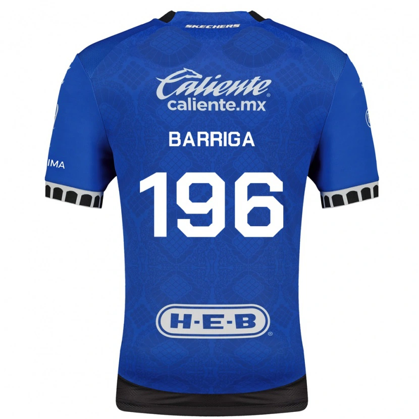 Danxen Barn Juan Barriga #196 Kungligt Blå Vit Svart Bortatröja Matchtröjor 2026/27 Tröjor T-Tröja