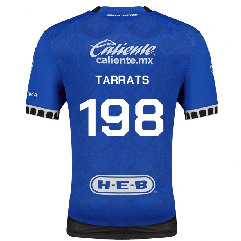 Danxen Barn Iñigo Tarrats #198 Kungligt Blå Vit Svart Bortatröja Matchtröjor 2026/27 Tröjor T-Tröja