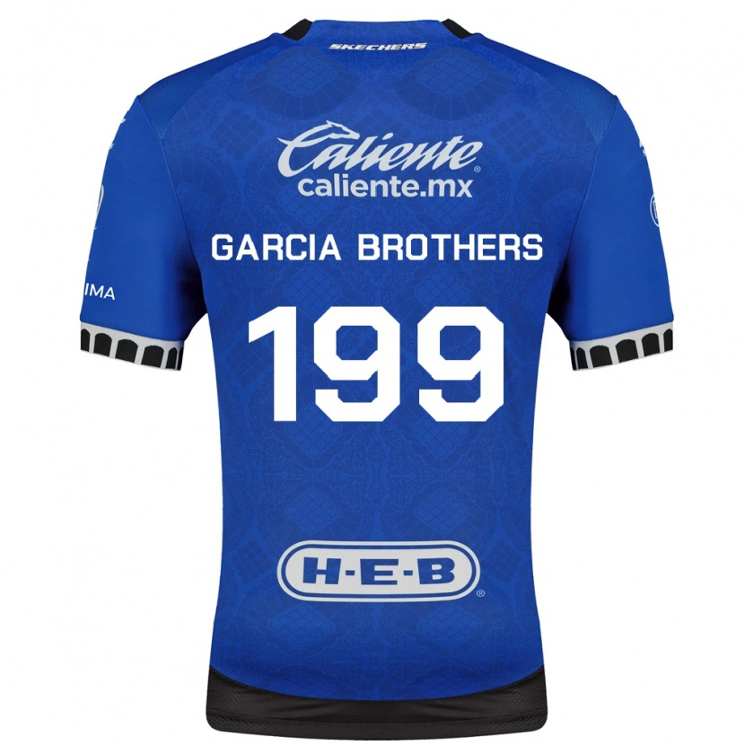 Danxen Barn Sergio Garcia Brothers #199 Kungligt Blå Vit Svart Bortatröja Matchtröjor 2026/27 Tröjor T-Tröja