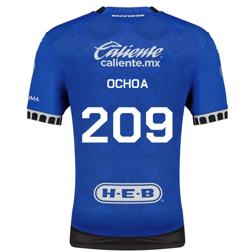 Danxen Barn José Ochoa #209 Kungligt Blå Vit Svart Bortatröja Matchtröjor 2026/27 Tröjor T-Tröja
