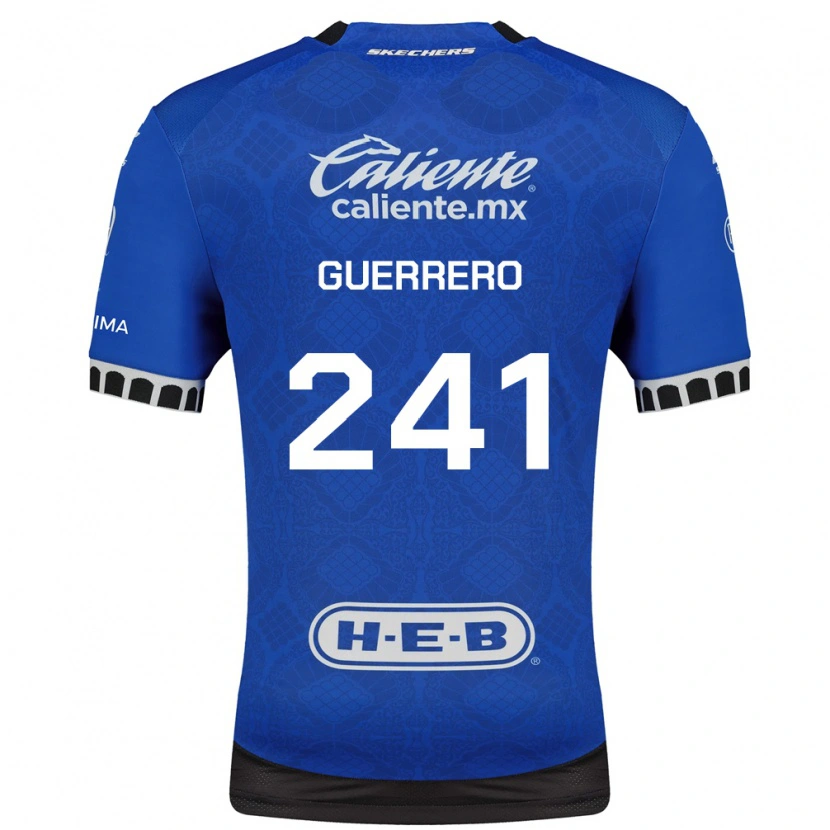 Danxen Barn Emiliano Guerrero #241 Kungligt Blå Vit Svart Bortatröja Matchtröjor 2026/27 Tröjor T-Tröja
