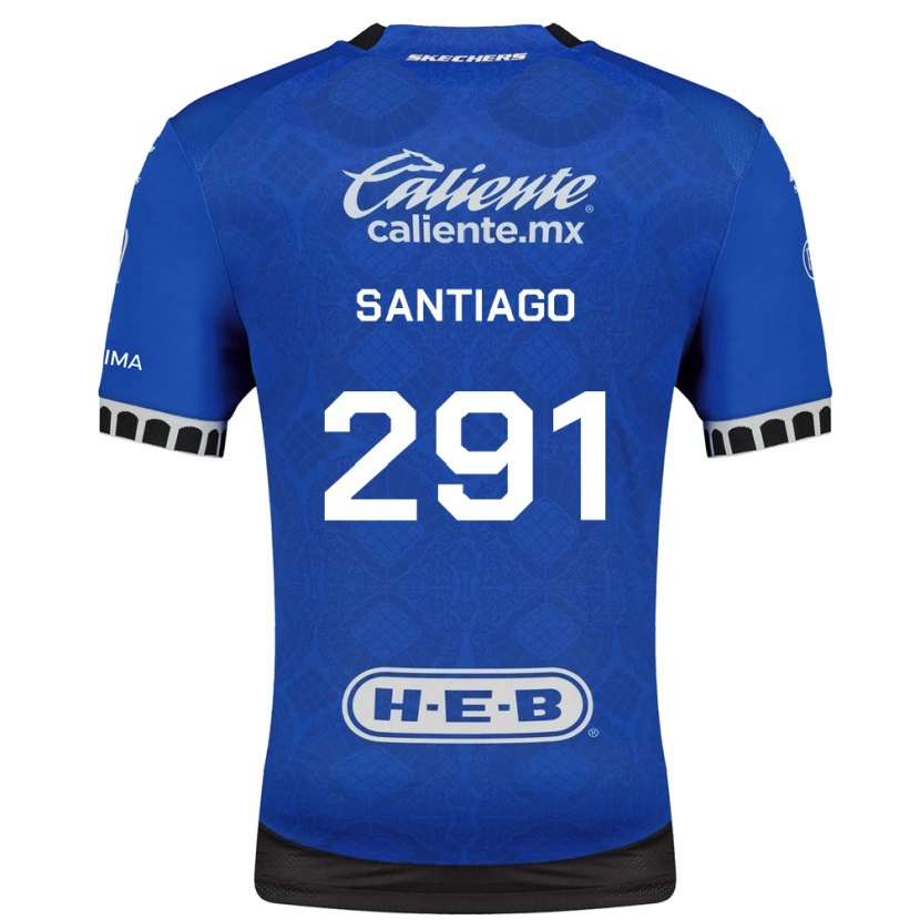 Danxen Barn Santiago De La Barrera #291 Kungligt Blå Vit Svart Bortatröja Matchtröjor 2026/27 Tröjor T-Tröja