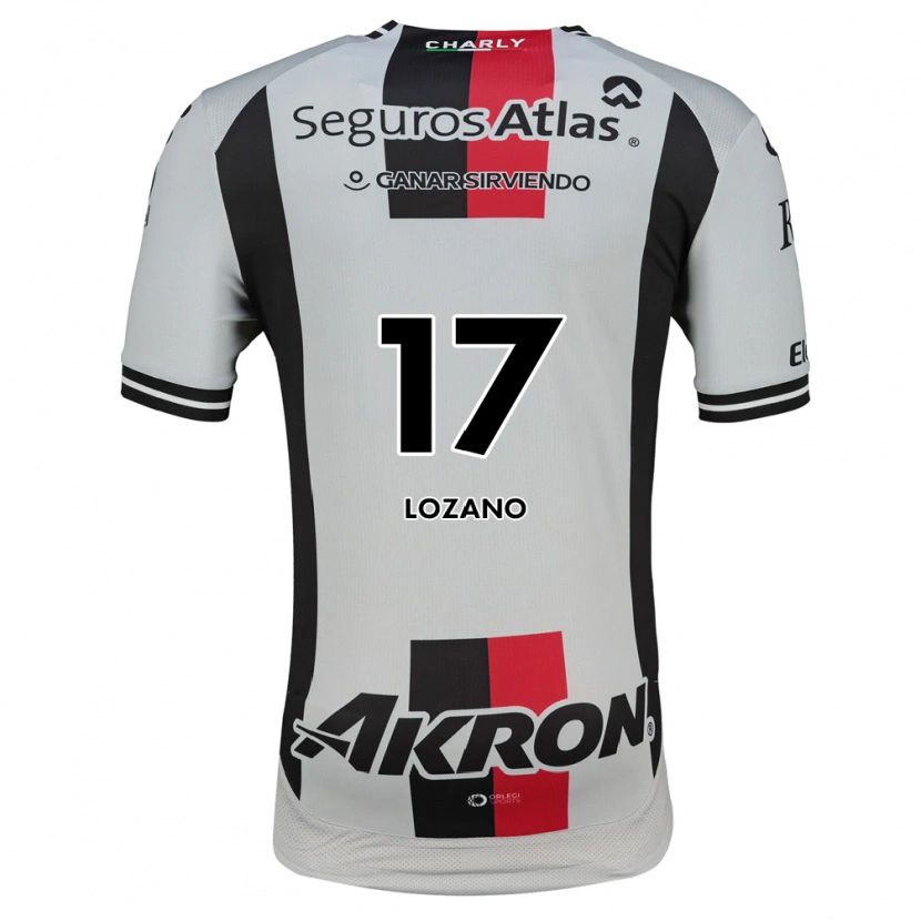 Danxen Barn Rivaldo Lozano #17 Vit Röd Svart Bortatröja Matchtröjor 2026/27 Tröjor T-Tröja