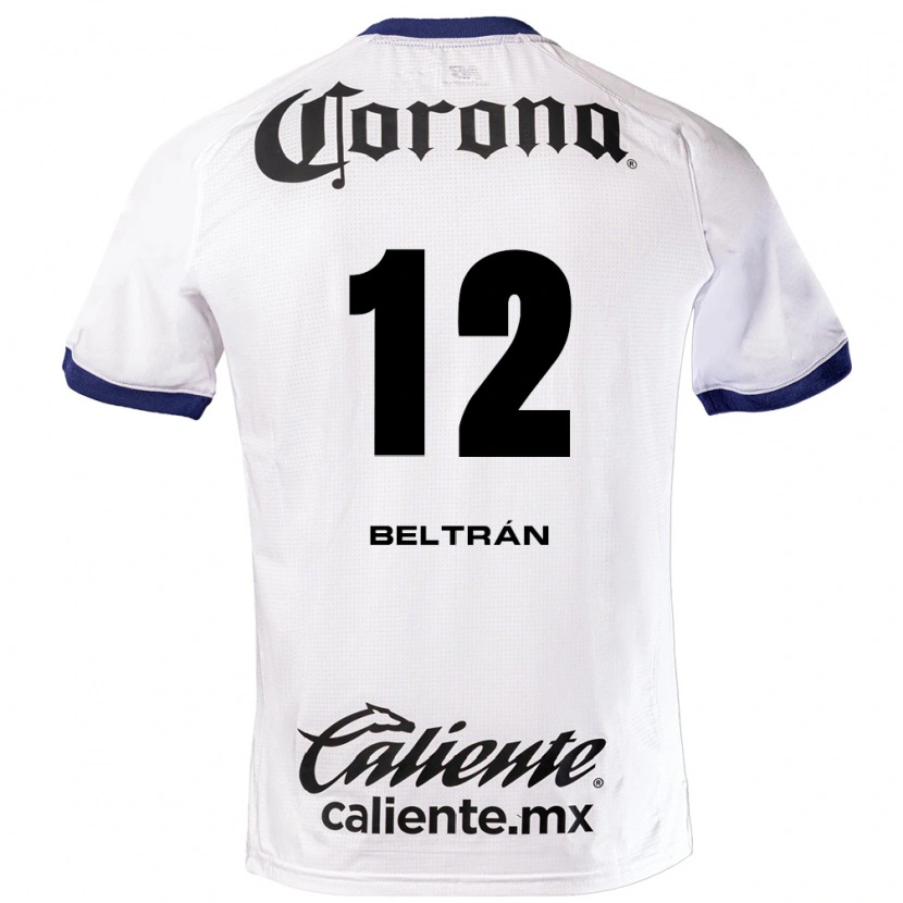 Danxen Barn Ronaldo Beltrán #12 Vit Blå Svart Bortatröja Matchtröjor 2026/27 Tröjor T-Tröja