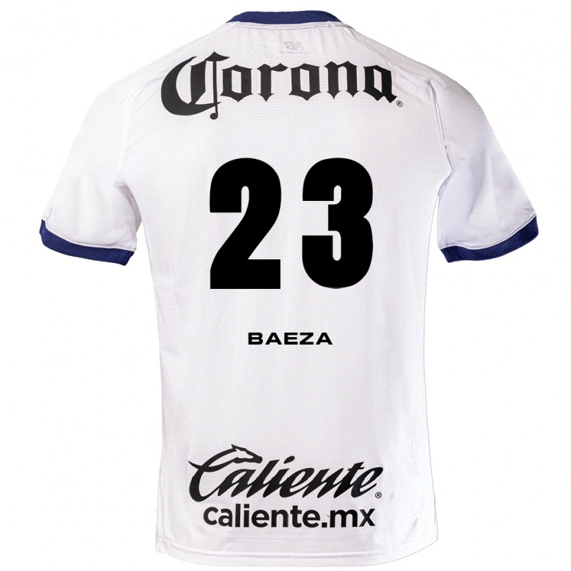 Danxen Barn Claudio Baeza #23 Vit Blå Svart Bortatröja Matchtröjor 2026/27 Tröjor T-Tröja