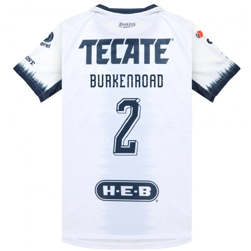 Danxen Barn Christina Burkenroad #2 Vit Bläckblå Röd Bortatröja Matchtröjor 2026/27 Tröjor T-Tröja