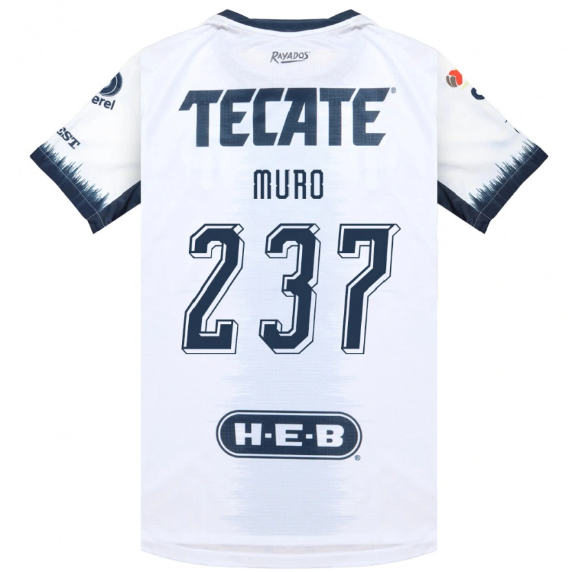 Danxen Barn José Muro #237 Vit Bläckblå Röd Bortatröja Matchtröjor 2026/27 Tröjor T-Tröja