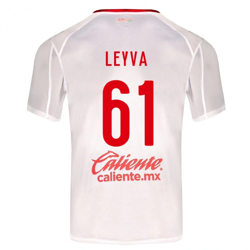 Danxen Barn Axel Leyva #61 Vit Grön Röd Bortatröja Matchtröjor 2026/27 Tröjor T-Tröja