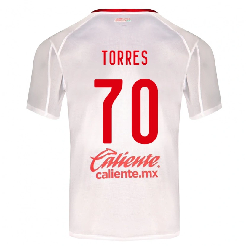 Danxen Barn Leo Torres #70 Vit Grön Röd Bortatröja Matchtröjor 2026/27 Tröjor T-Tröja