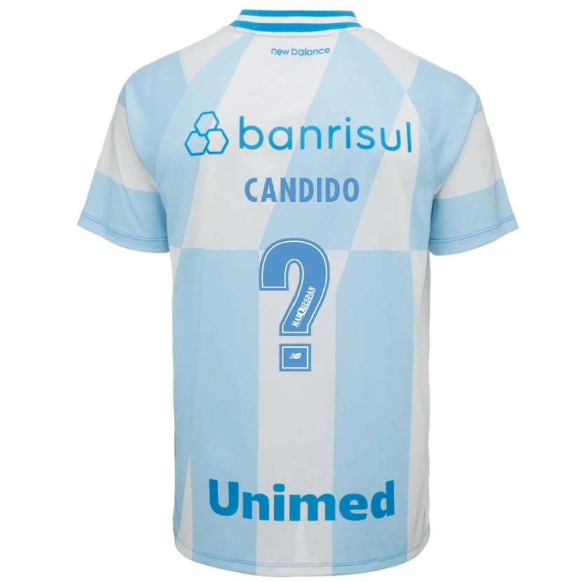 Danxen Barn Luan Cândido #0 Ljusblå Vit Bortatröja Matchtröjor 2026/27 Tröjor T-Tröja