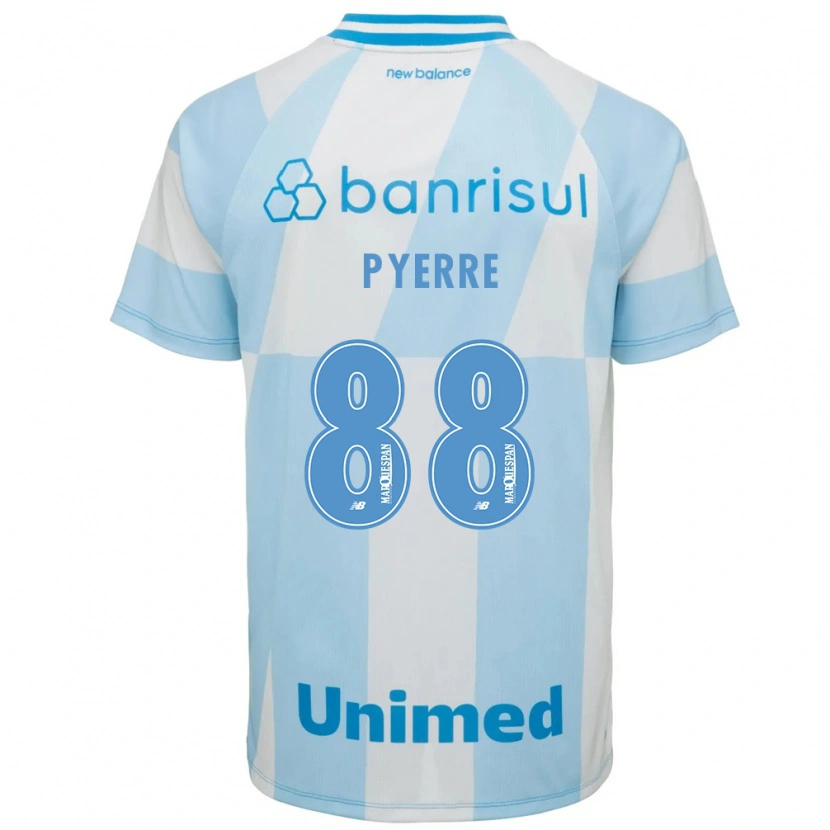 Danxen Barn Jean Pyerre #88 Ljusblå Vit Bortatröja Matchtröjor 2026/27 Tröjor T-Tröja