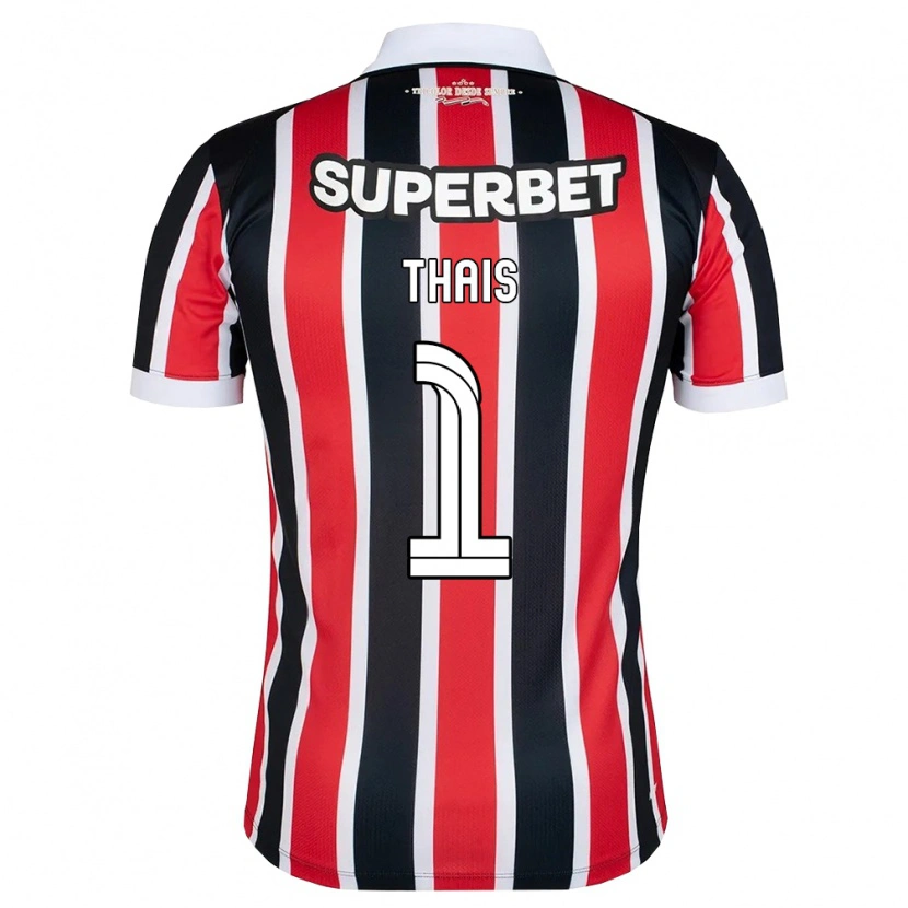 Danxen Barn Thais #1 Röd Vit Svart Bortatröja Matchtröjor 2026/27 Tröjor T-Tröja