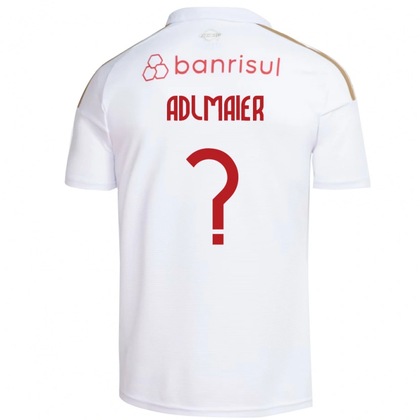 Danxen Barn Antony Adlmaier #0 Vit Röd Bortatröja Matchtröjor 2026/27 Tröjor T-Tröja