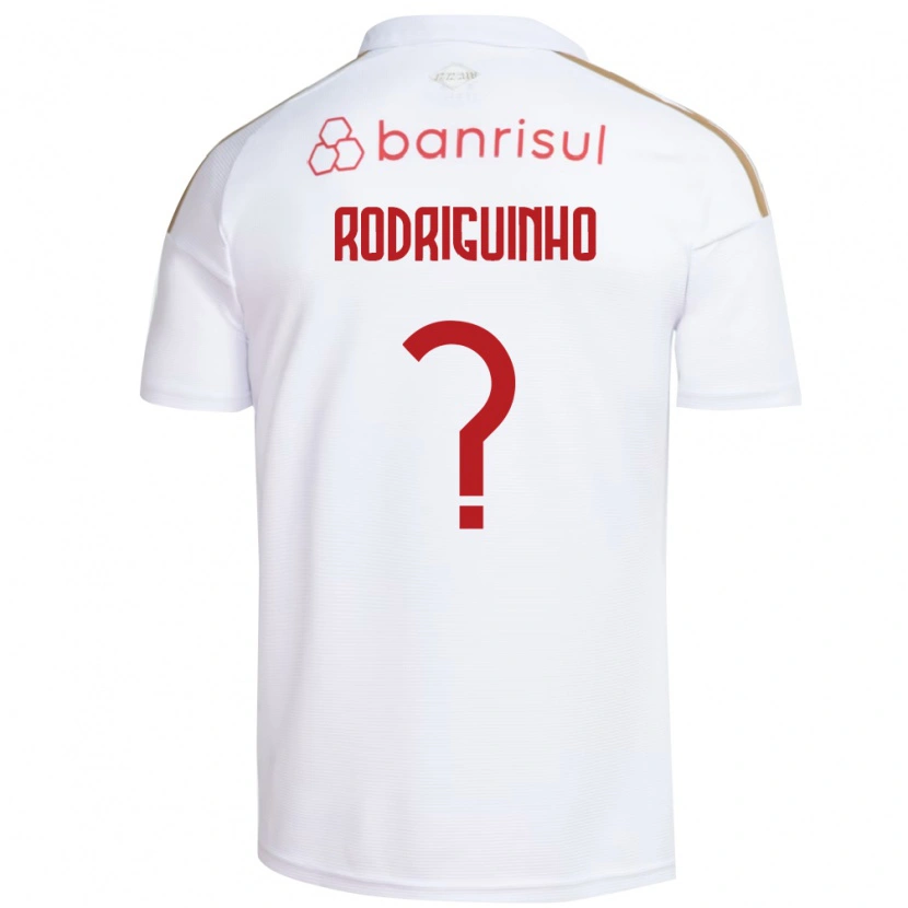Danxen Barn Rodriguinho #0 Vit Röd Bortatröja Matchtröjor 2026/27 Tröjor T-Tröja