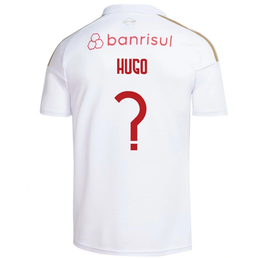 Danxen Barn Victor Hugo #0 Vit Röd Bortatröja Matchtröjor 2026/27 Tröjor T-Tröja