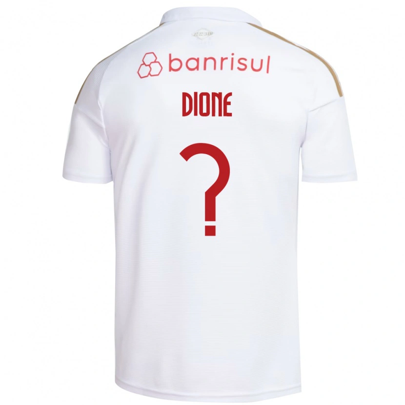 Danxen Barn Dione #0 Vit Röd Bortatröja Matchtröjor 2026/27 Tröjor T-Tröja