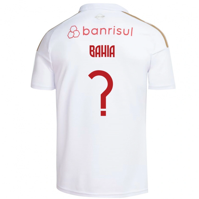 Danxen Barn Guilherme Bahia #0 Vit Röd Bortatröja Matchtröjor 2026/27 Tröjor T-Tröja