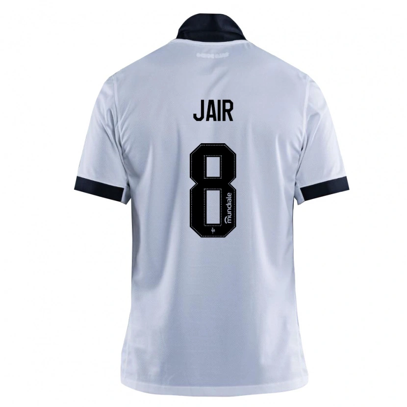 Danxen Barn Jair #8 Svart Vit Bortatröja Matchtröjor 2026/27 Tröjor T-Tröja