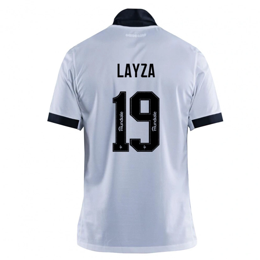 Danxen Barn Layza #19 Svart Vit Bortatröja Matchtröjor 2026/27 Tröjor T-Tröja