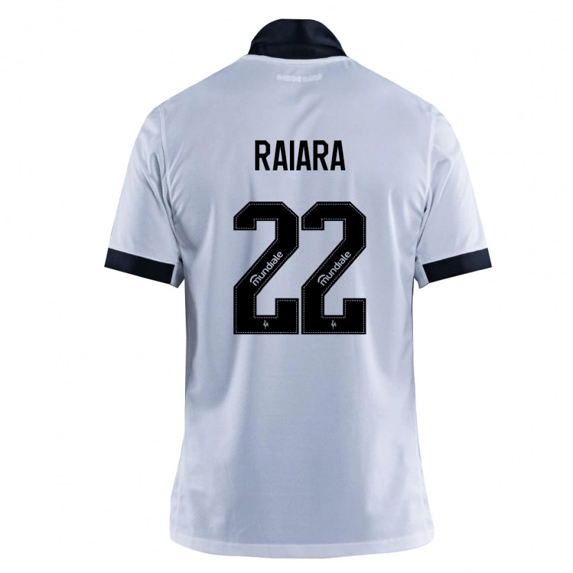 Danxen Barn Raiara #22 Svart Vit Bortatröja Matchtröjor 2026/27 Tröjor T-Tröja