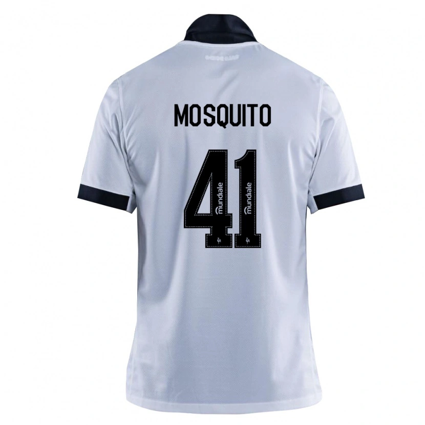 Danxen Barn Mosquito #41 Svart Vit Bortatröja Matchtröjor 2026/27 Tröjor T-Tröja