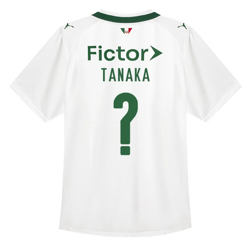 Danxen Barn Gabriel Tanaka #0 Grön Vit Bortatröja Matchtröjor 2026/27 Tröjor T-Tröja