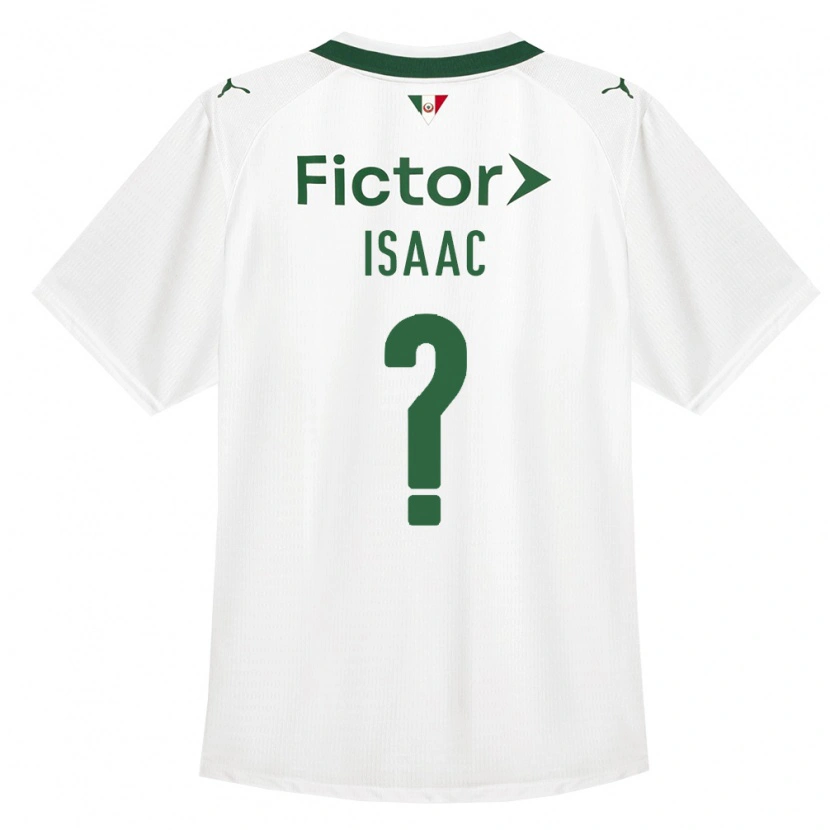 Danxen Barn Isaac Farias Dos Santos #0 Grön Vit Bortatröja Matchtröjor 2026/27 Tröjor T-Tröja