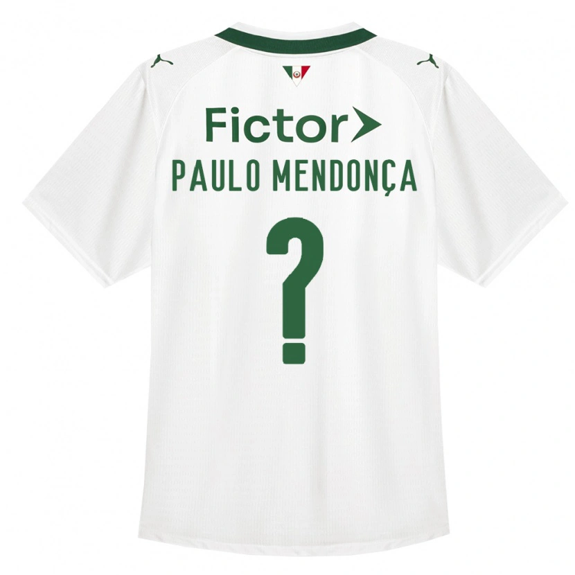 Danxen Barn João Paulo Mendonça #0 Grön Vit Bortatröja Matchtröjor 2026/27 Tröjor T-Tröja