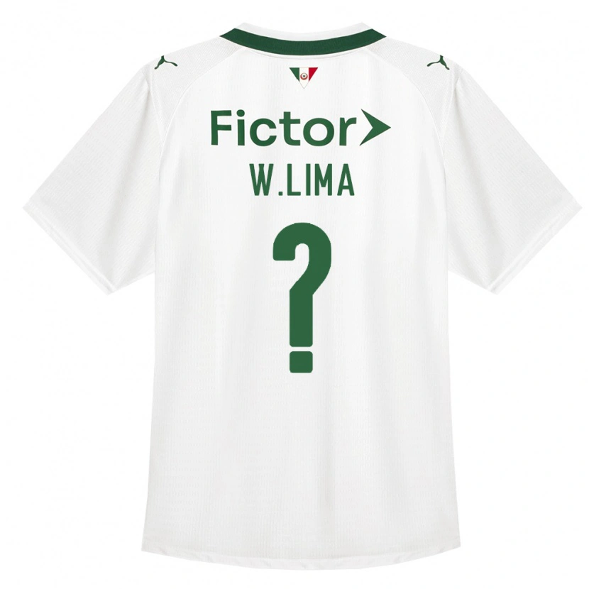 Danxen Barn Wesley Lima #0 Grön Vit Bortatröja Matchtröjor 2026/27 Tröjor T-Tröja