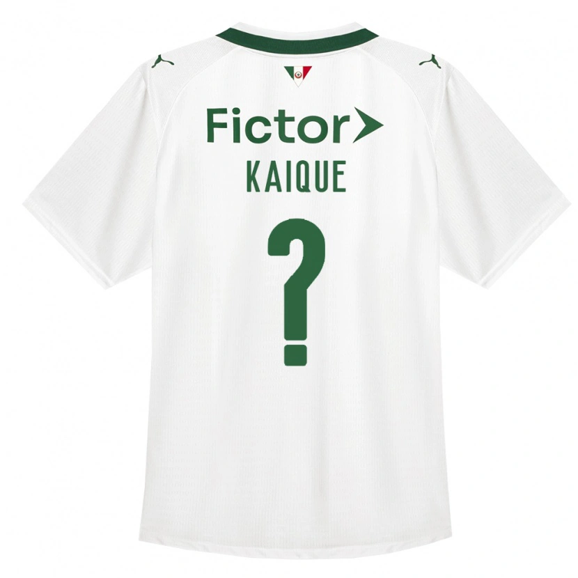 Danxen Barn Kaique Gabriel Da Conceição #0 Grön Vit Bortatröja Matchtröjor 2026/27 Tröjor T-Tröja