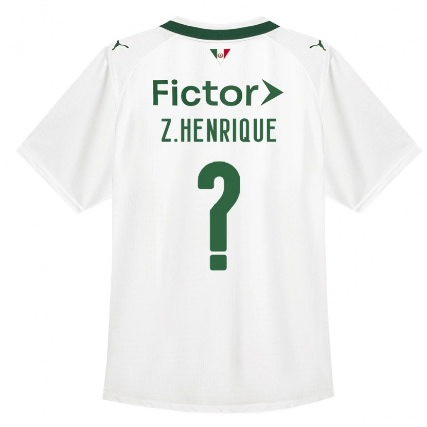 Danxen Barn Zé Henrique #0 Grön Vit Bortatröja Matchtröjor 2026/27 Tröjor T-Tröja